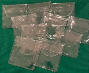 50.4 mm / 2" PVC coin envelopes