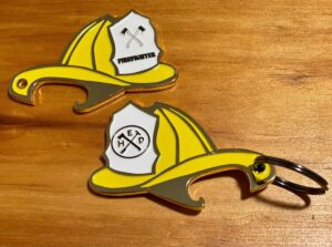 H6 Firefighter Helmet Yellow