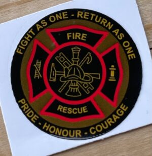 Vinyl Sticker 1" or 25.4mm in Diameter