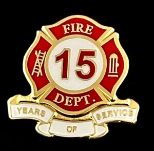 15 Years of Service Lapel Pin