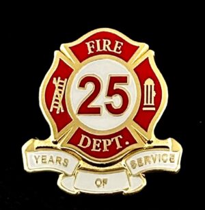 25 Years of Service Lapel Pin
