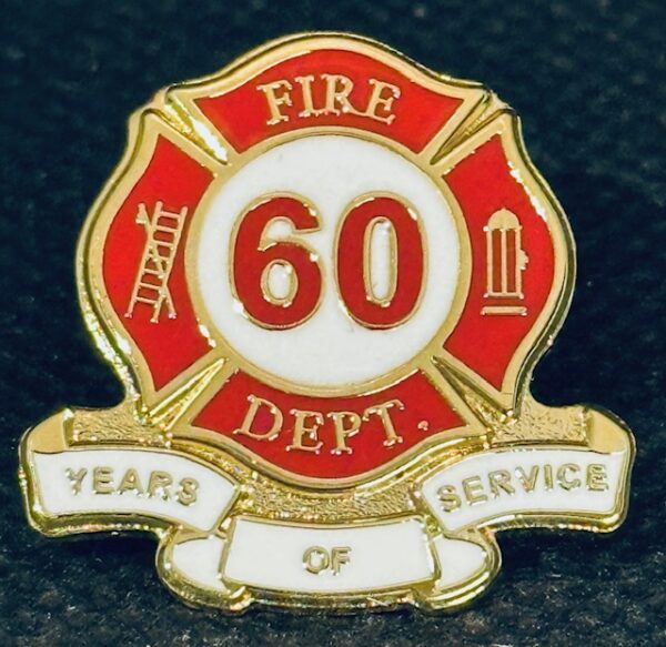 60 Years of Service Lapel Pin