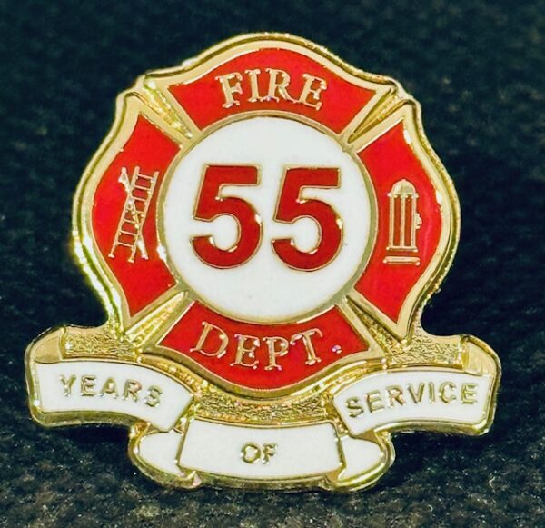 55 Years of Service Lapel Pin