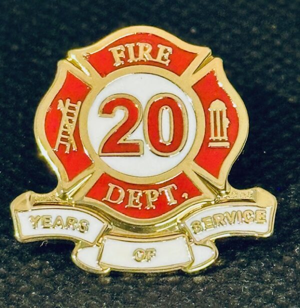 20 Years of Service Lapel Pin