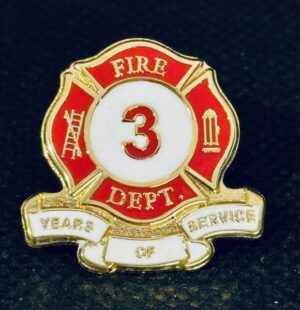 3 Years of Service Lapel Pin