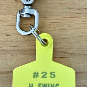 Accountability Tag W/Scissor Clip
