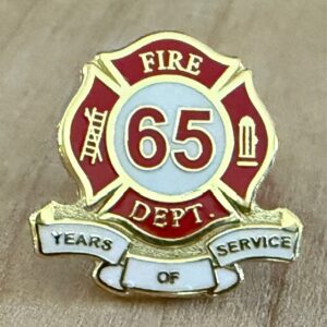 65 Years of Service Lapel Pin