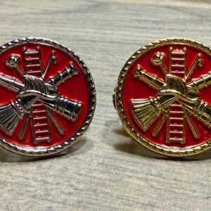 Scramble Tunic Collar Dogs Red Background G/N