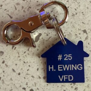 Accountability Tag W/Scissor Clip Alm