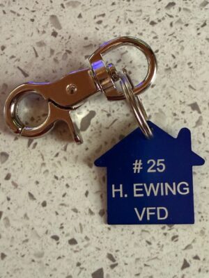 Accountability Tag W/Scissor Clip Alm