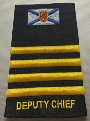 NS Deputy Chief Epaulette Slip-Ons 4 Bars