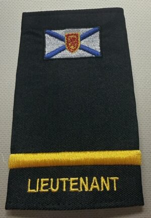 NS Lieutenant Epaulette Slip-Ons 1 Bar