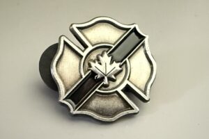 FF MOURNING LAPEL PIN